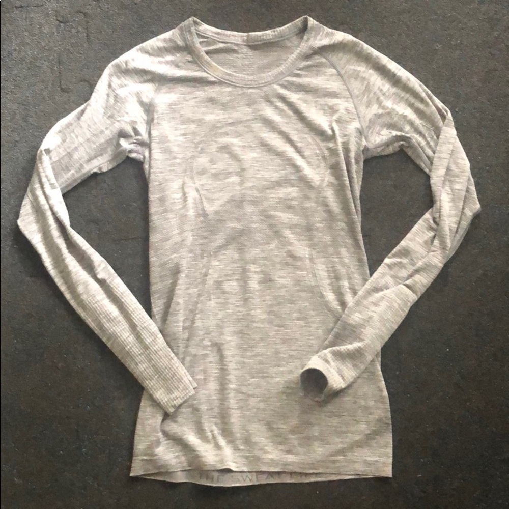 Long Sleeve Swiftly Tech Gray - size 6